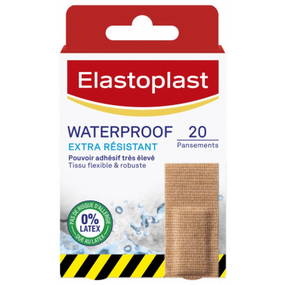 PANSEMENTS WATERPROOF, 20 pansements Elastic Waterproof - Parashop