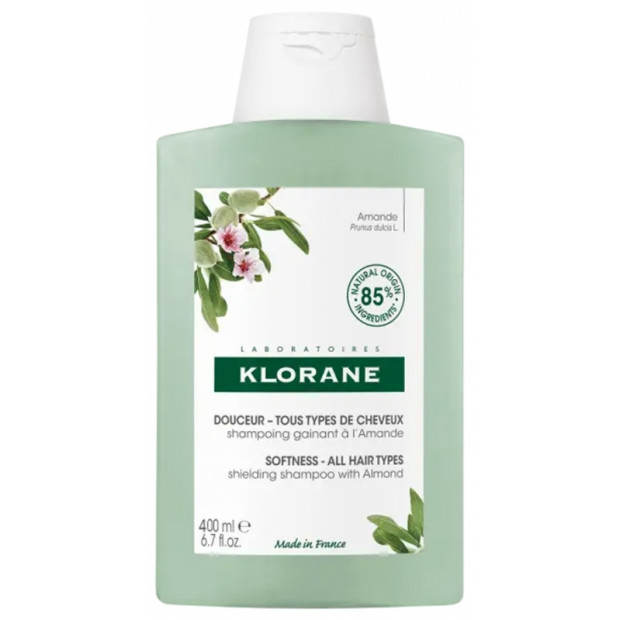 Douceur Shampoing Gainant à l'Amande Tous Types de Cheveux , 400ml