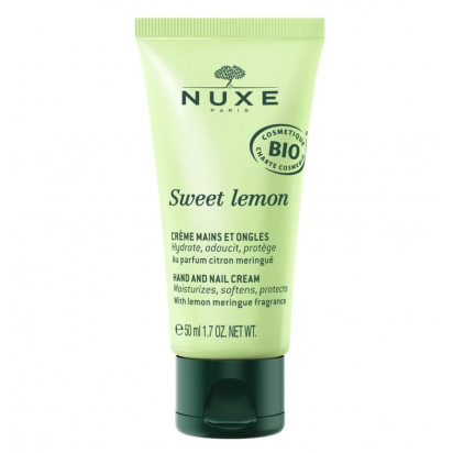 Nuxe SWEET LEMON Crème mains et ongles, 50ml | Parashop.com