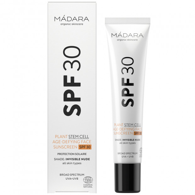 MADARA SPF30 Plant Stem Cell Crème Solaire Anti-Âge, 40ml | Parashop.com