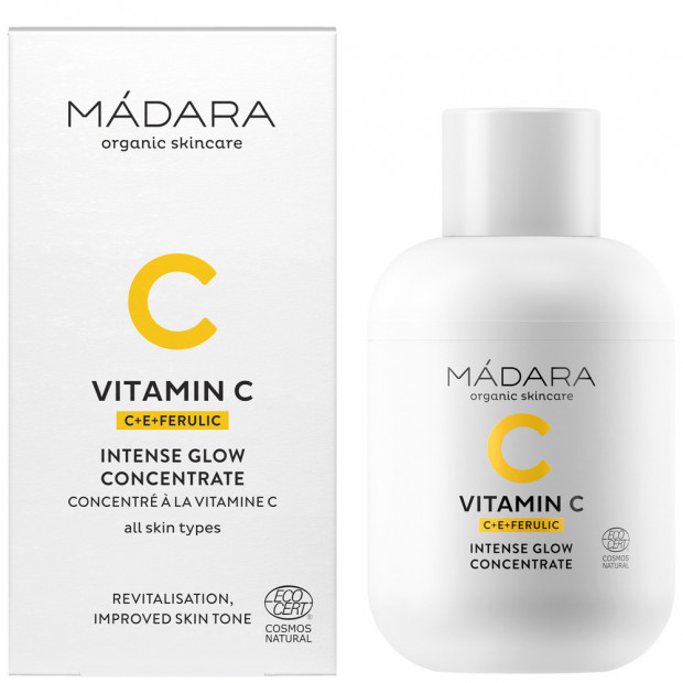 MADARA VITAMIN C Intense Glow Concentré à la Vitamine C, 30ml | Parashop.com