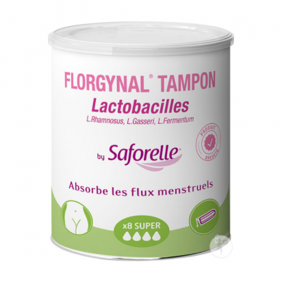 Florgynal Tampons Super, Boîte De 8