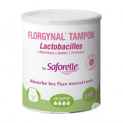 FLORGYNAL Tampons Super, boîte de 8