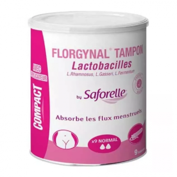 Florgynal Tampon Normal Avec Applicateur. Boîte 9