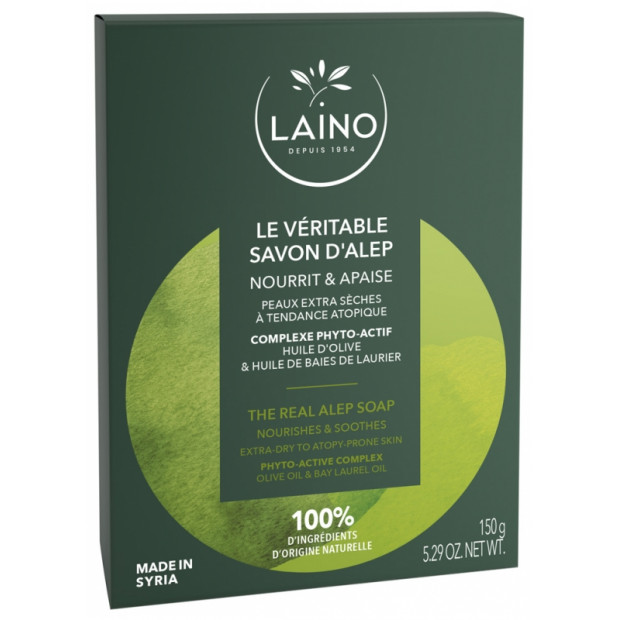 LAINO Le Véritable Savon d'Alep, 150g | Parashop.com