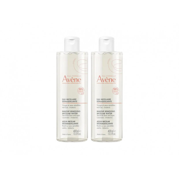 AVENE Lotion micellaire Peaux sensibles, lot 2x400ml | Parashop.com