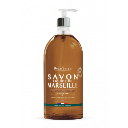 BEAUTERRA Savon liquide Marseille karité, 1L| Parashop.com