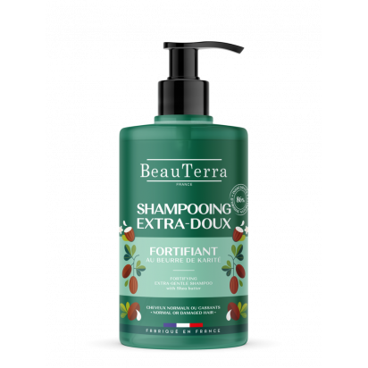 Shampoing extra-doux fortifiant, 750ml BEAUTERRA | Parashop.com