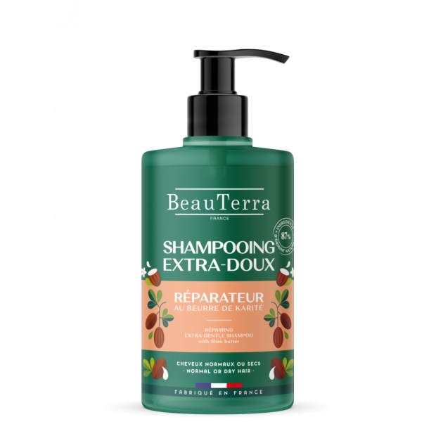 BEAUTERRA Shampoing extra-doux réparateur, 750ml | Parashop.com