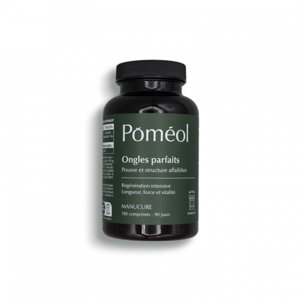 Poméol ONGLES PARFAITS Régénération longueur force et vitalité 3 mois, 180 comprimés| Parashop.com