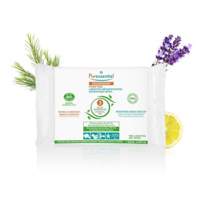 NUXE ASSAINISSANT Lingettes désinfectantes, 32 lingettes | Parashop.com