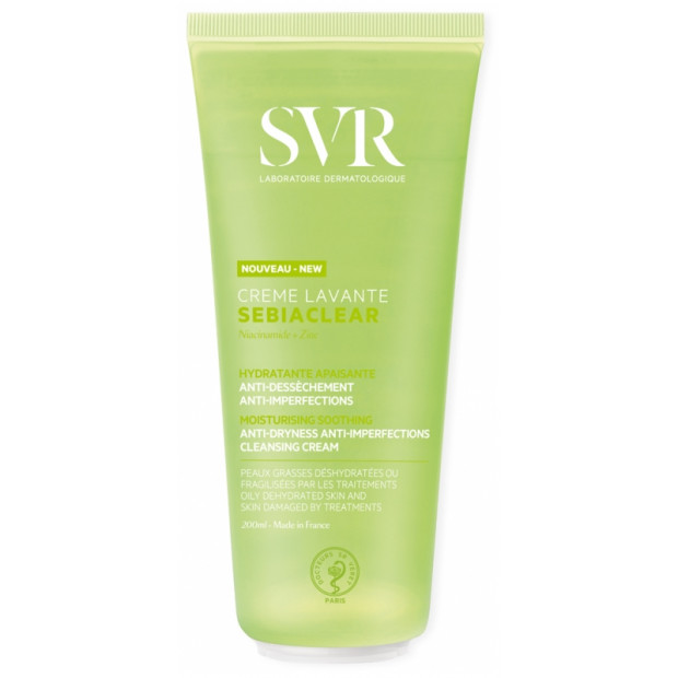 Sebiaclear Crème Lavante Anti Imperfections, 200ml