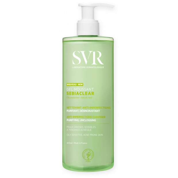 Sebiaclear Gel Moussant Anti-Imperfections, 400ml
