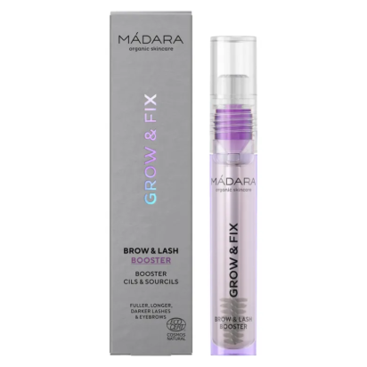 MADARA GROW & FIX Sérum pour cils & sourcils fixateur et stimulateur de croissance, 4.25ml| Parashop.com