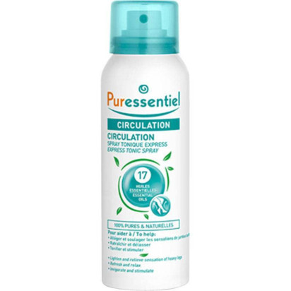 CIRCULATION, Spray Circulation aux 17 Huiles Essentielles, 100ml Puressentiel - Parashop