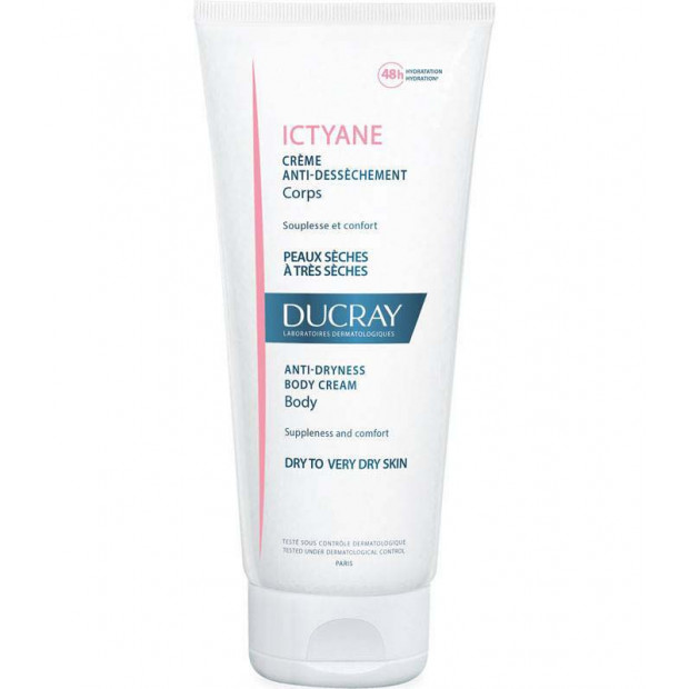 ICTYANE Crème Anti-dessèchement, 200ml Ducray - Parashop