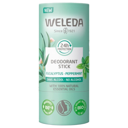 WELEDA Déodorant Stick Eucalyptus Menthe Poivrée, 50g | Parashop.com