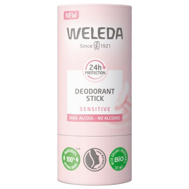 WELEDA Déodorant Stick Sensitive, 50g | Parashop.com