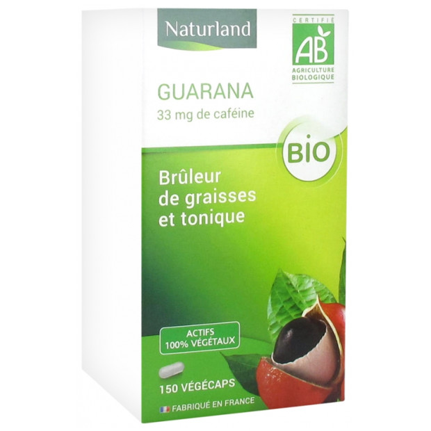 Guarana, 150 Végécaps® Naturland | Parashop.com