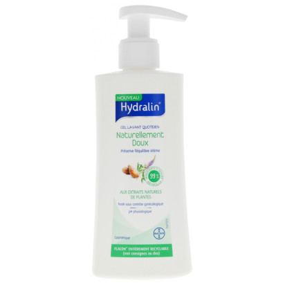 Hydralin Gel Lavant Quotidien Naturellement Doux, 200ml| Parashop.com