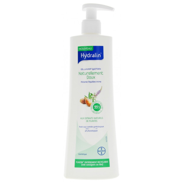 Hydralin Gel Lavant Quotidien Naturellement Doux, 400ml| Parashop.com