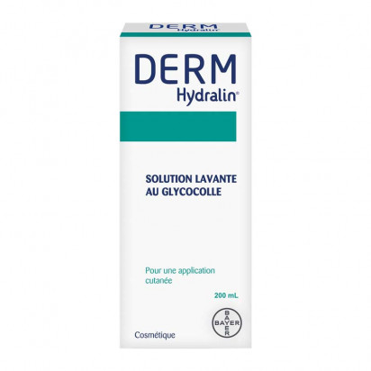 DERMHYDRALIN Solution Sans Savon au Glycocolle, 200ml