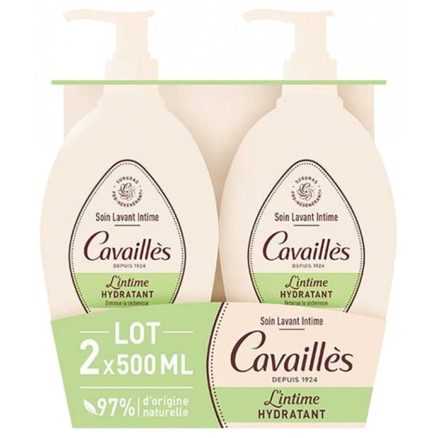 Rogé Cavaillès L'INTIME Soin Lavant Intime Hydratant, lot 2x500ml | Parashop.com