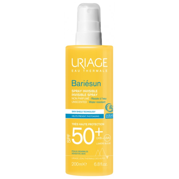 BARIÉSUN Spray Invisible SPF50+ Non Parfumé, 200 ml