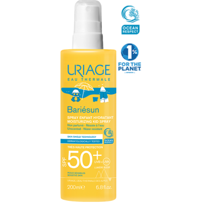 BARIESUN Spray Enfant Hydratant Très Haute Protection SPF50+, 200ml