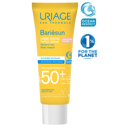 Uriage BARIÉSUN Crème Teintée SPF50+ Teinte Claire, 50 ml | Parashop.com