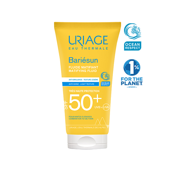 Uriage BARIESUN Fluide matifiant SPF50+, 50ml | Parashop.com