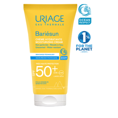 Uriage Bariésun Crème hydratante non parfumée SPF50+ 50ml | Parashop.com