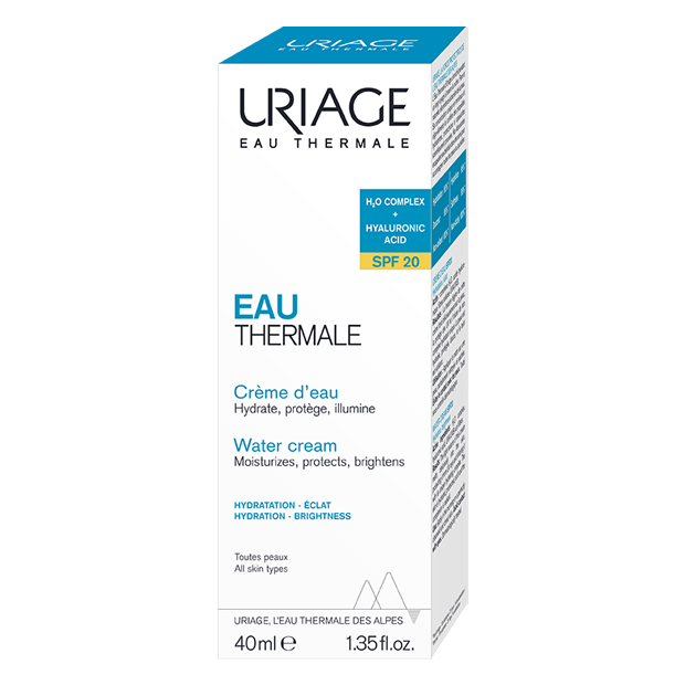 Uriage EAU THERMALE Crème d'eau SPF20 40ml | Parashop.com