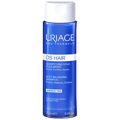 Uriage DS HAIR Shampooing doux équilibrant 200ml | Parashop.com
