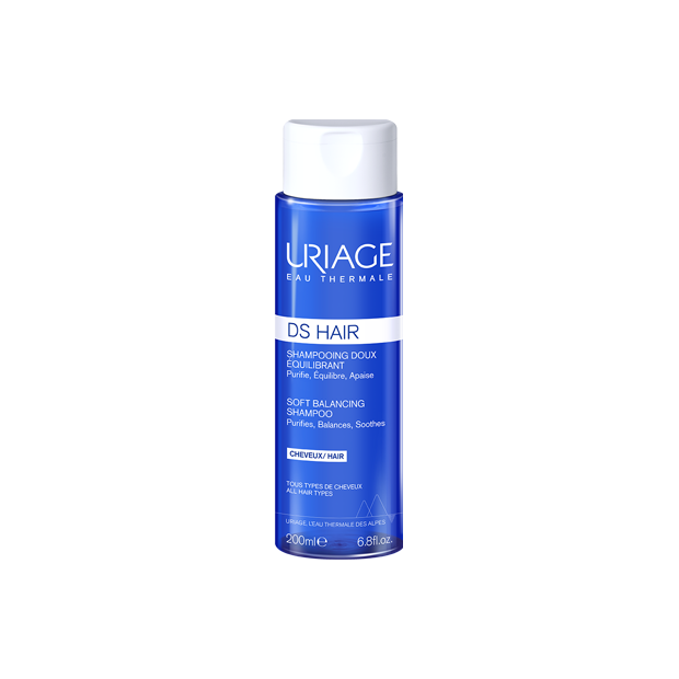 Uriage DS HAIR Shampooing doux équilibrant 200ml | Parashop.com