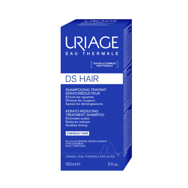 Uriage DS HAIR Shampooing traitant kératoréducteur 150ml | Parashop.com