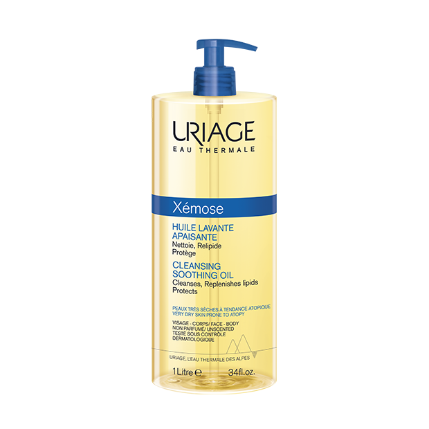 Uriage XÉMOSE Huile Lavante Apaisante, 1L | Parashop.com