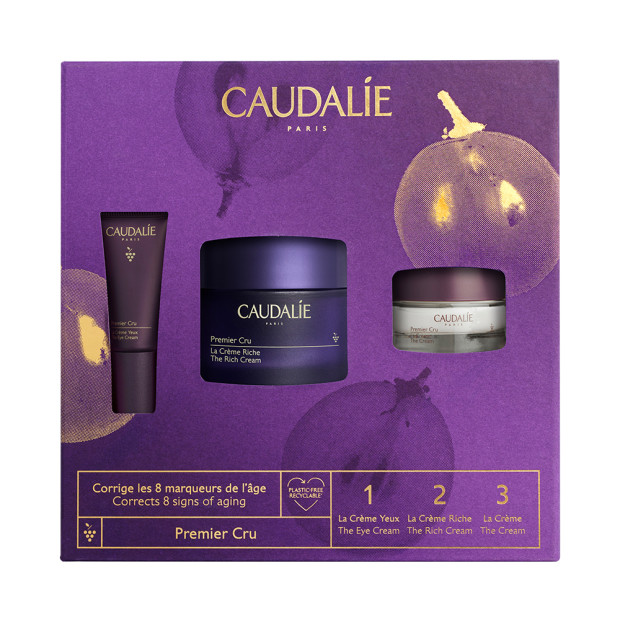 Caudalie Coffret Premier Cru corrige les 8 marqueurs de l'âge | Parashop.com