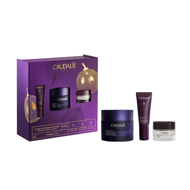 Caudalie Coffret Premier Cru corrige les 8 marqueurs de l'âge | Parashop.com