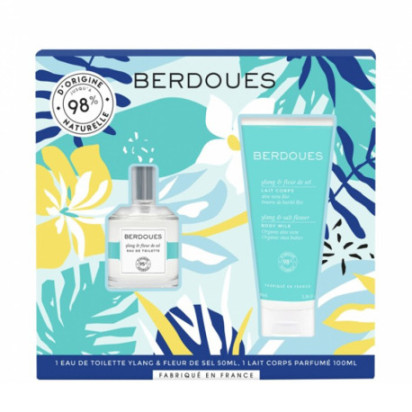 Berdoues Coffret 1902 Ylang Fleur de Sel Eau de Toilette + Lait | Parashop.com