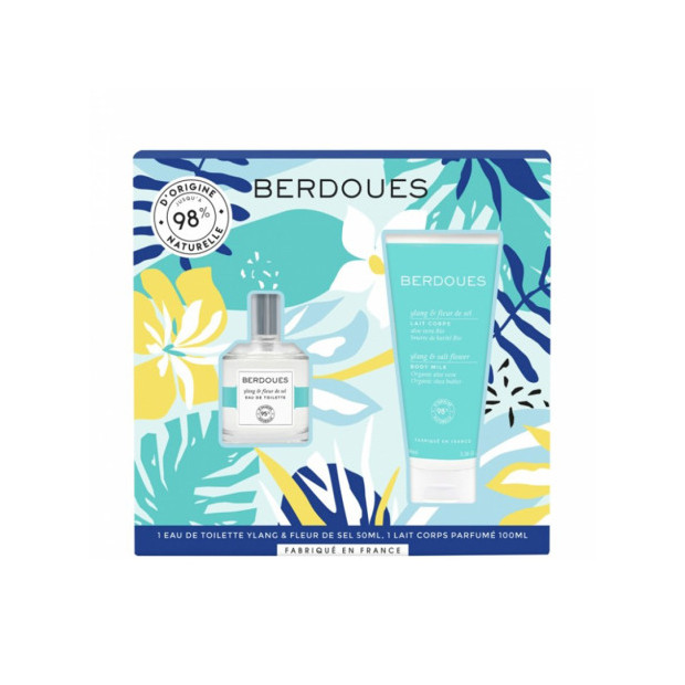 Berdoues Coffret 1902 Ylang Fleur de Sel Eau de Toilette + Lait | Parashop.com