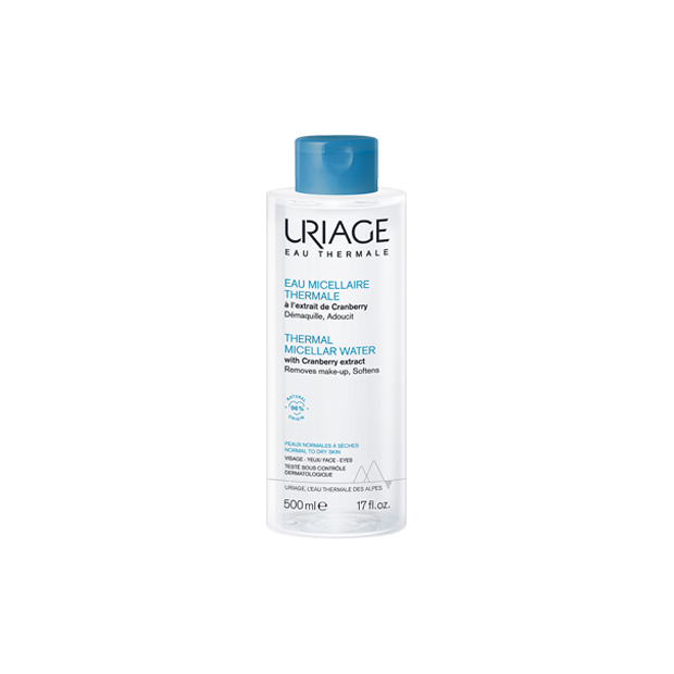 Uriage HYGIÈNE EAU MICELLAIRE THERMALE - Peaux nomales à sèches, 500ml | Parashop.com