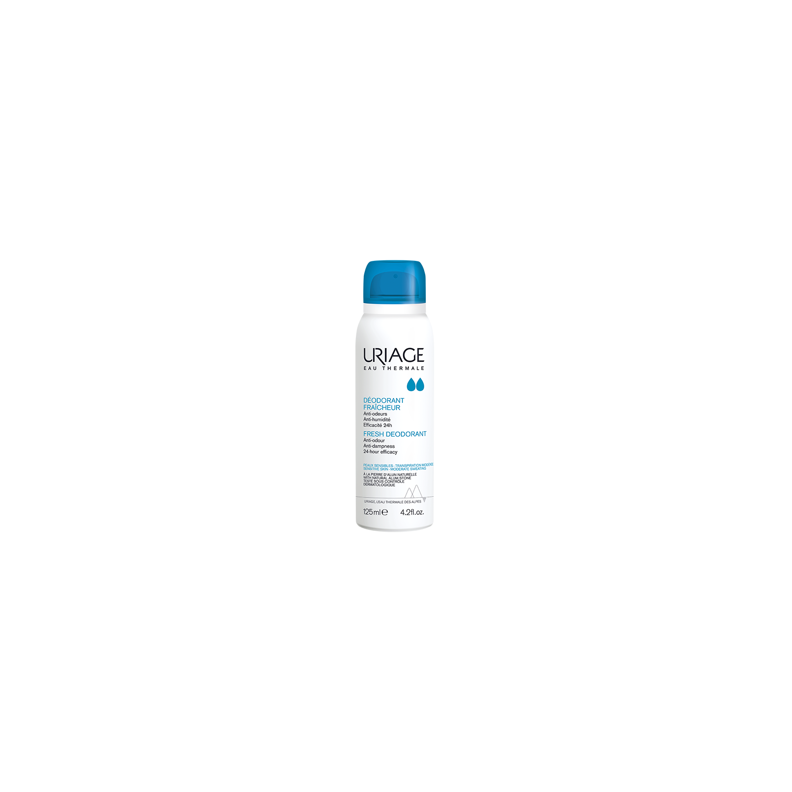 Uriage HYGIÈNE Déodorant Fraîcheur, 125ml