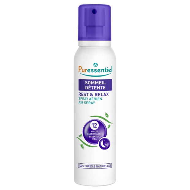 Puressentiel SOMMEIL DETENTE, Spray Aérien aux 12 Huiles Essentielles, 75ml | Parashop.com