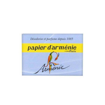 Papier d'Arménie - Carnet de 12 feuilles de 3 lamelles