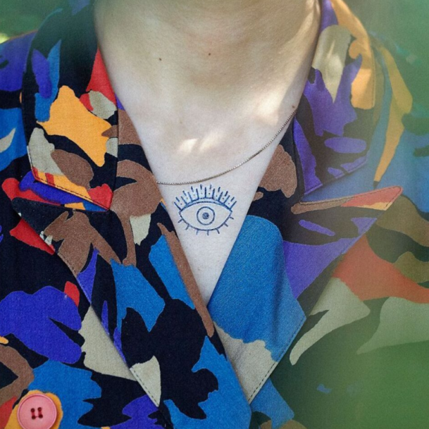 Tatouage Temporaire Oeil, X5