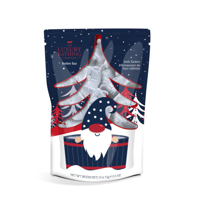Coffret Boules de bain effervescentes : Candy Canes, Cocoa & Vanilla Swirl, 10x15g | Parashop.com