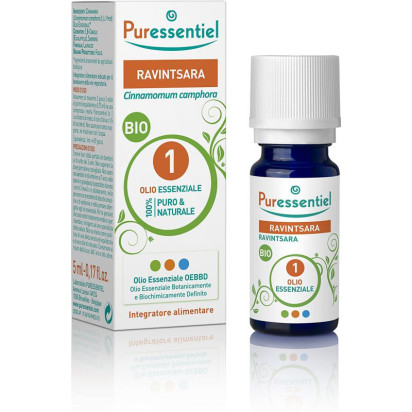 HUILE ESSENTIELLE, Ravintsara BIO, 5ml Puressentiel - Parashop