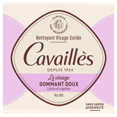 Rogé Cavailles Nettoyant visage solide gommant, 70g | Parashop.com