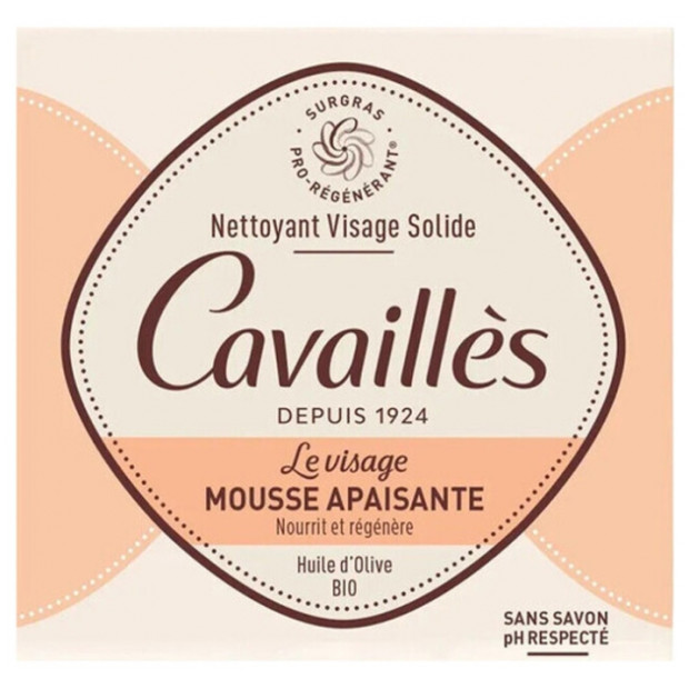 Rogé Cavailles Nettoyant visage solide mousse, 70g | Parashop.com